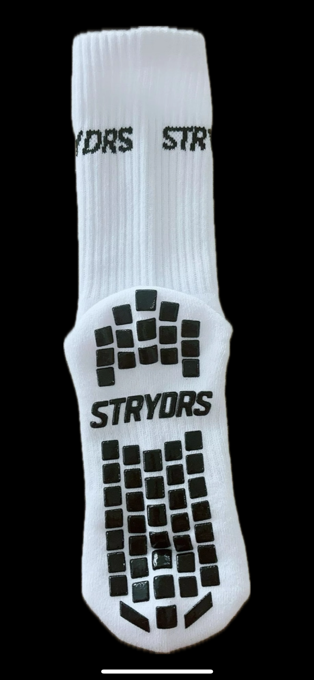  "Athletic grip socks with STRYDRS branding - New Zealand"